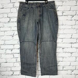 Shift Men’s Kevlar Reinforced Motorcycle Jeans Pants Size 38x30 Dark Wash Denim